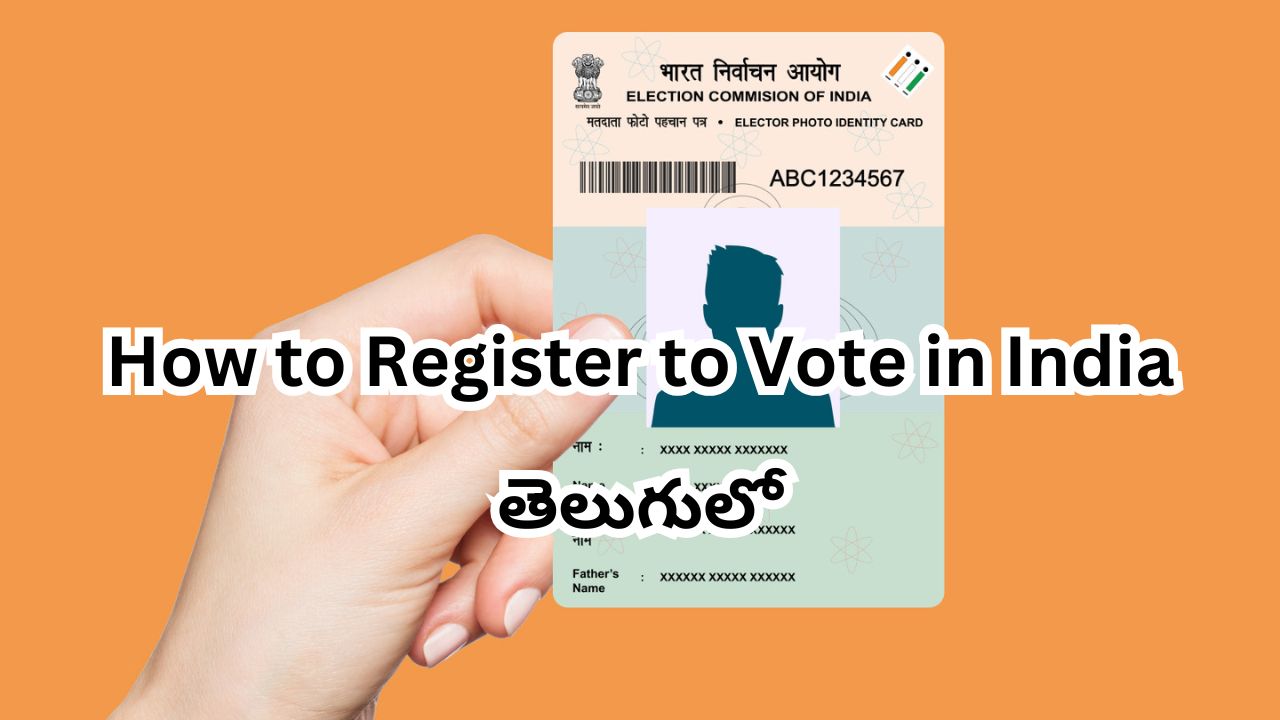 How to register to vote in India
